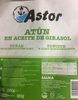 Astor atún - Producte