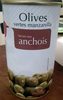 Auchan Olives Manzanilla Vertes Farcies Aux Anchois - Product