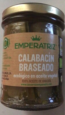 Calabacín braseado ecológico en aceite vegetal - Product - es