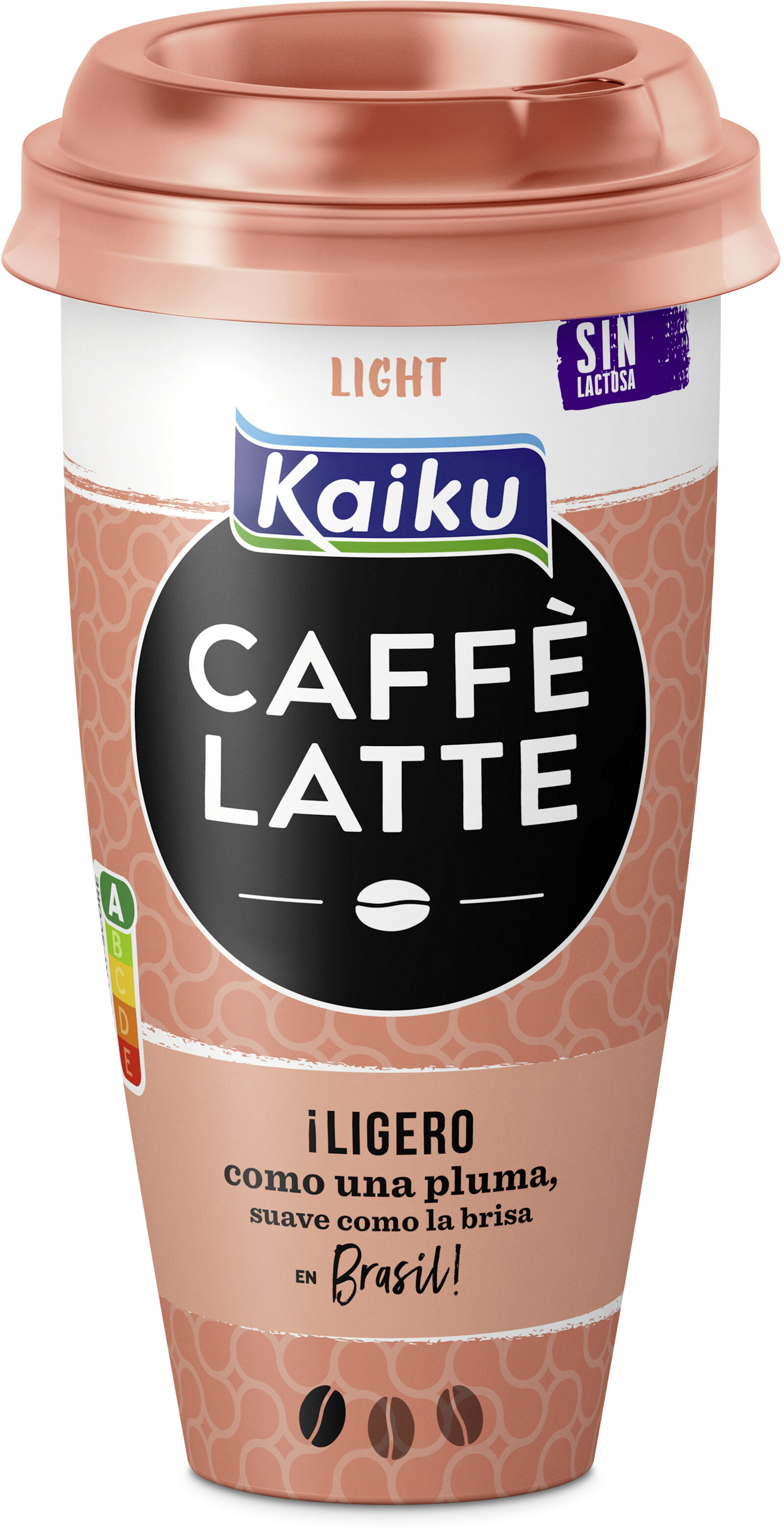 Caffé latte light café arábica suave con leche - Product