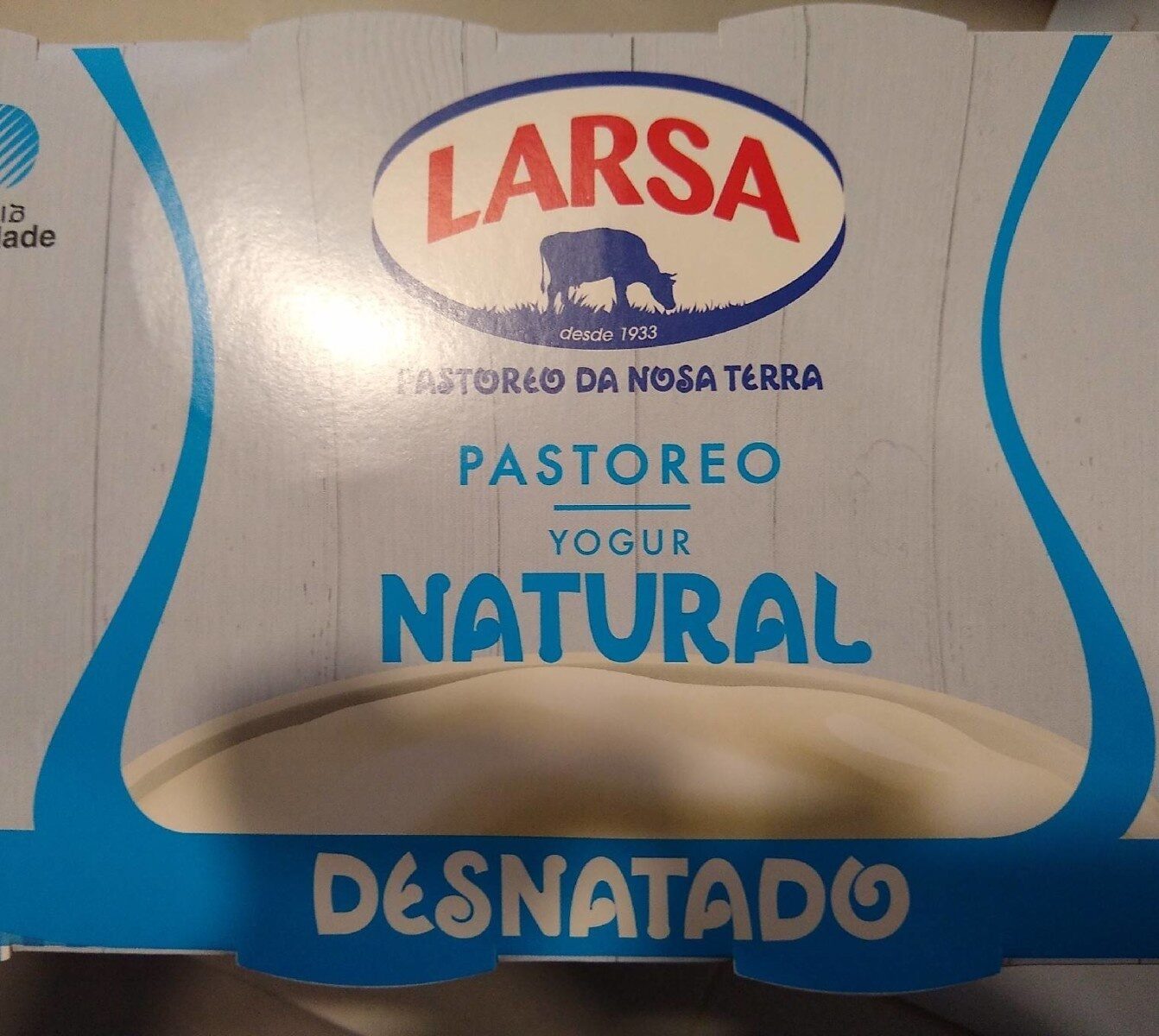 Yogur desnatado Larsa - Product - es