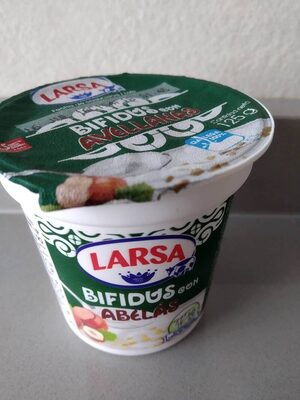 Yogur LARSA bifidus con avellanas - Producte - es