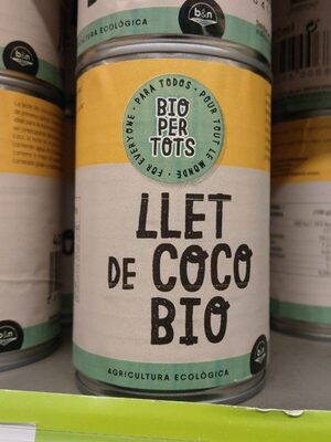 Llet de coco bio - Product - es