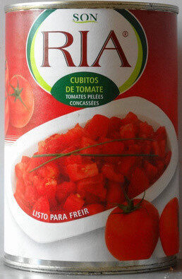 Tomates pelées concassées (Cubitos de Tomate) - Product - fr