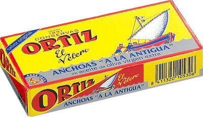 Filetes de anchoa a la antigua aceite de oliva virgen extra - Producte - es