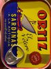 Sardines A La Antgua En Oli D´oliva Ortiz - Producte