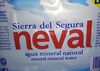 Mineral water - Producto