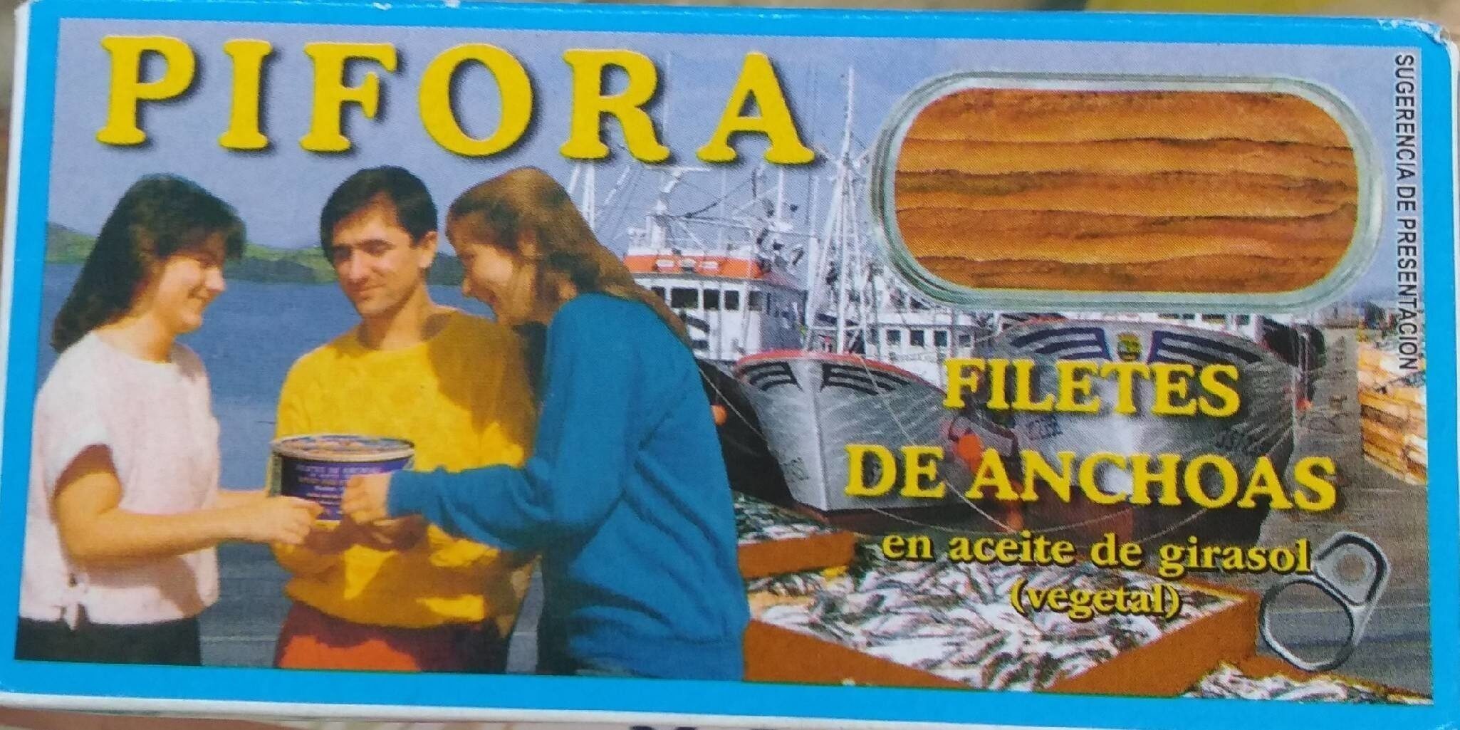 Filetes de anchoa - Producte - es