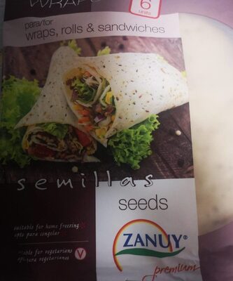 Wraps de semillas - Producto