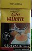Café Valiente espresso crema 100% Arábiga - Produkt