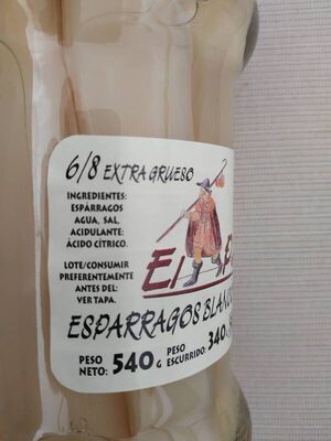 Esparragos - Ingredients - es