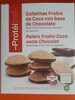 Galletitas Frolini de coco con base de chocolate - Product