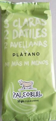 Barrita Paleobull Claras, Dátiles, Avellanas & Plátano - Producte - es
