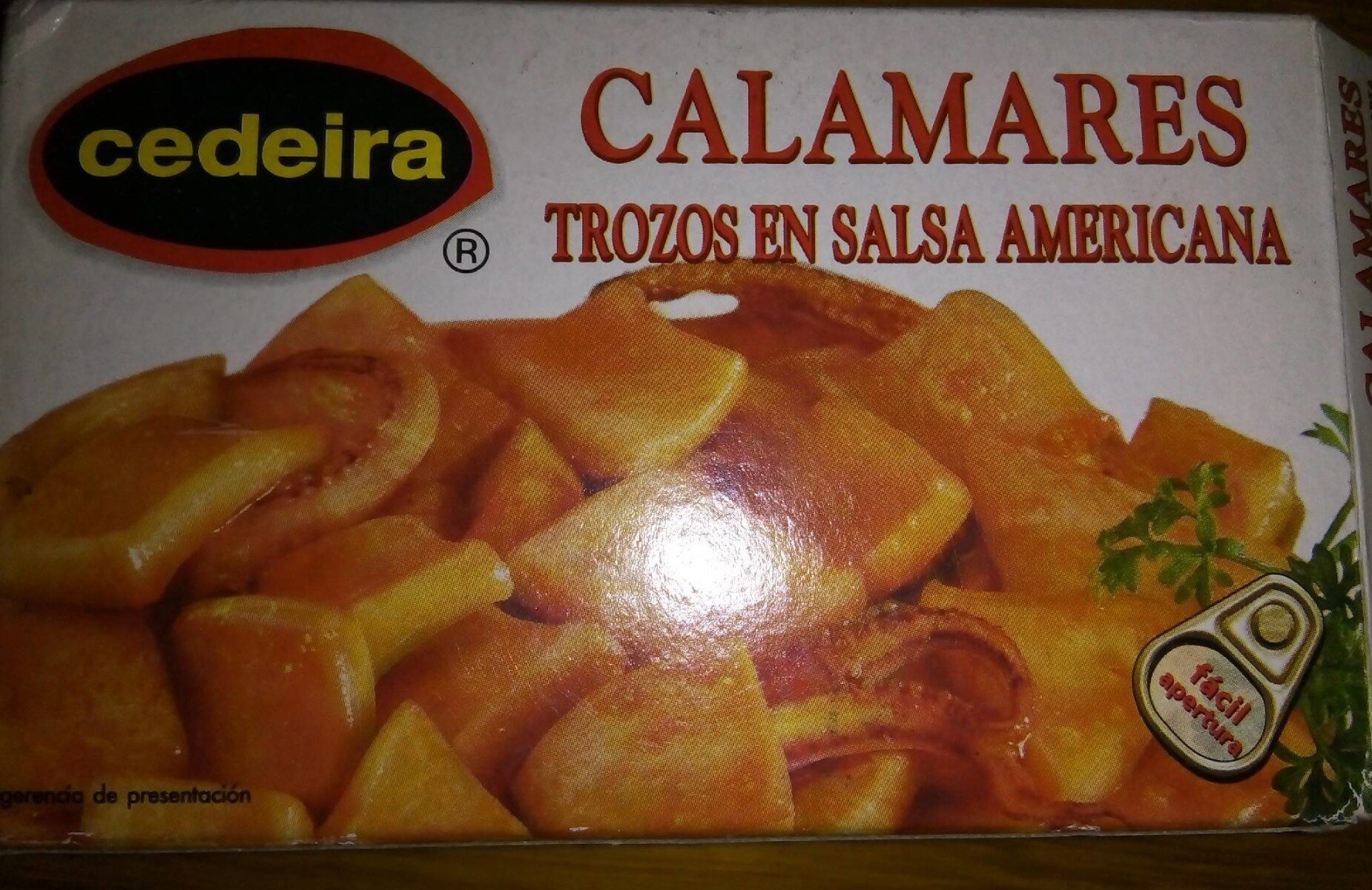 Calamares trozos en salsa americana - Producte - es