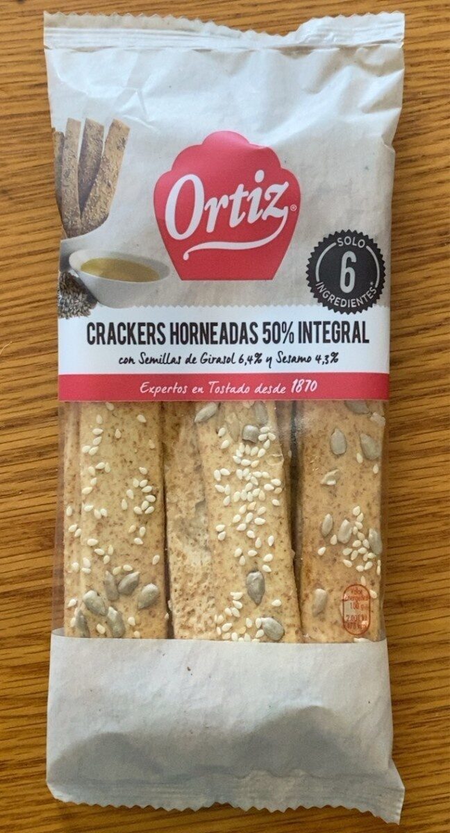 crackers horneadas - Producte - es