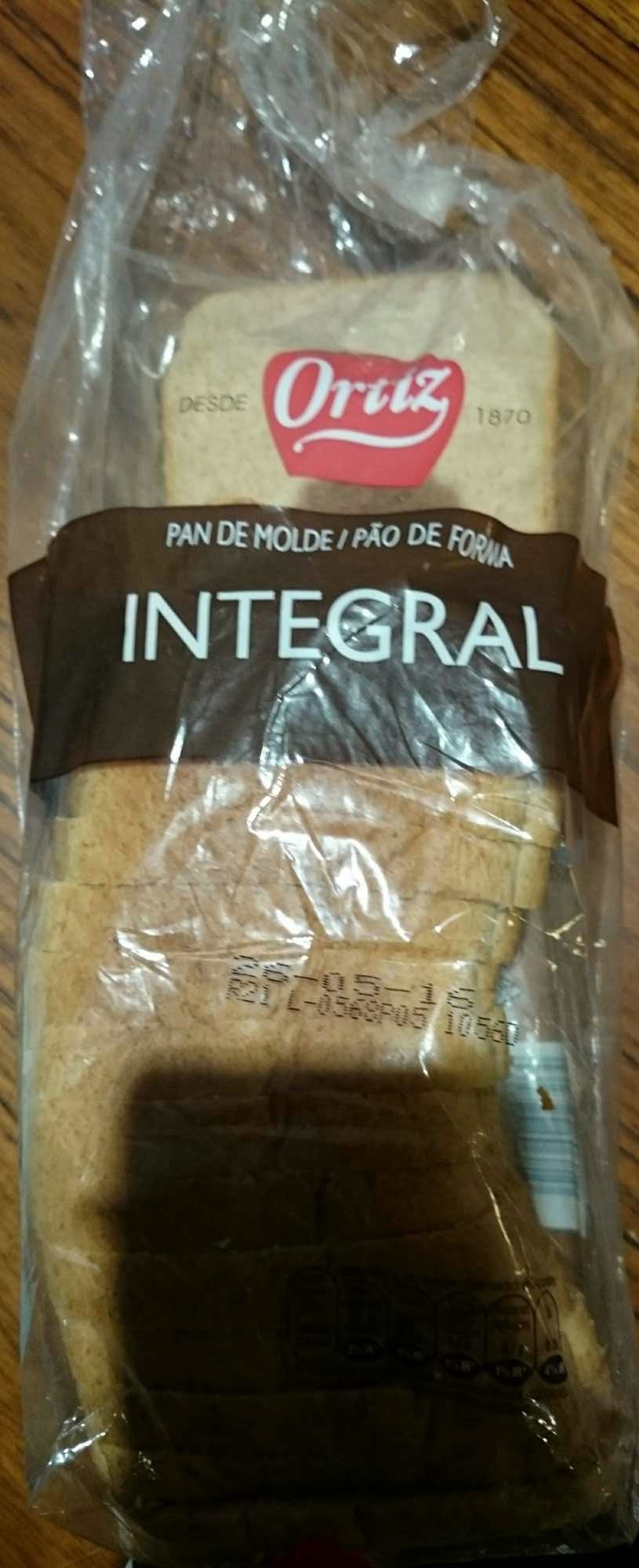 Pão de forma integral - Producte - pt