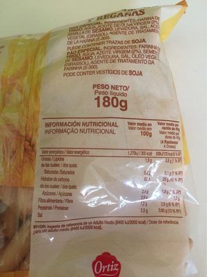 Ortiz Mix De Picos - Informació nutricional - fr