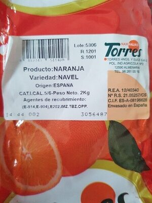 Naranjas - Ingredients - es