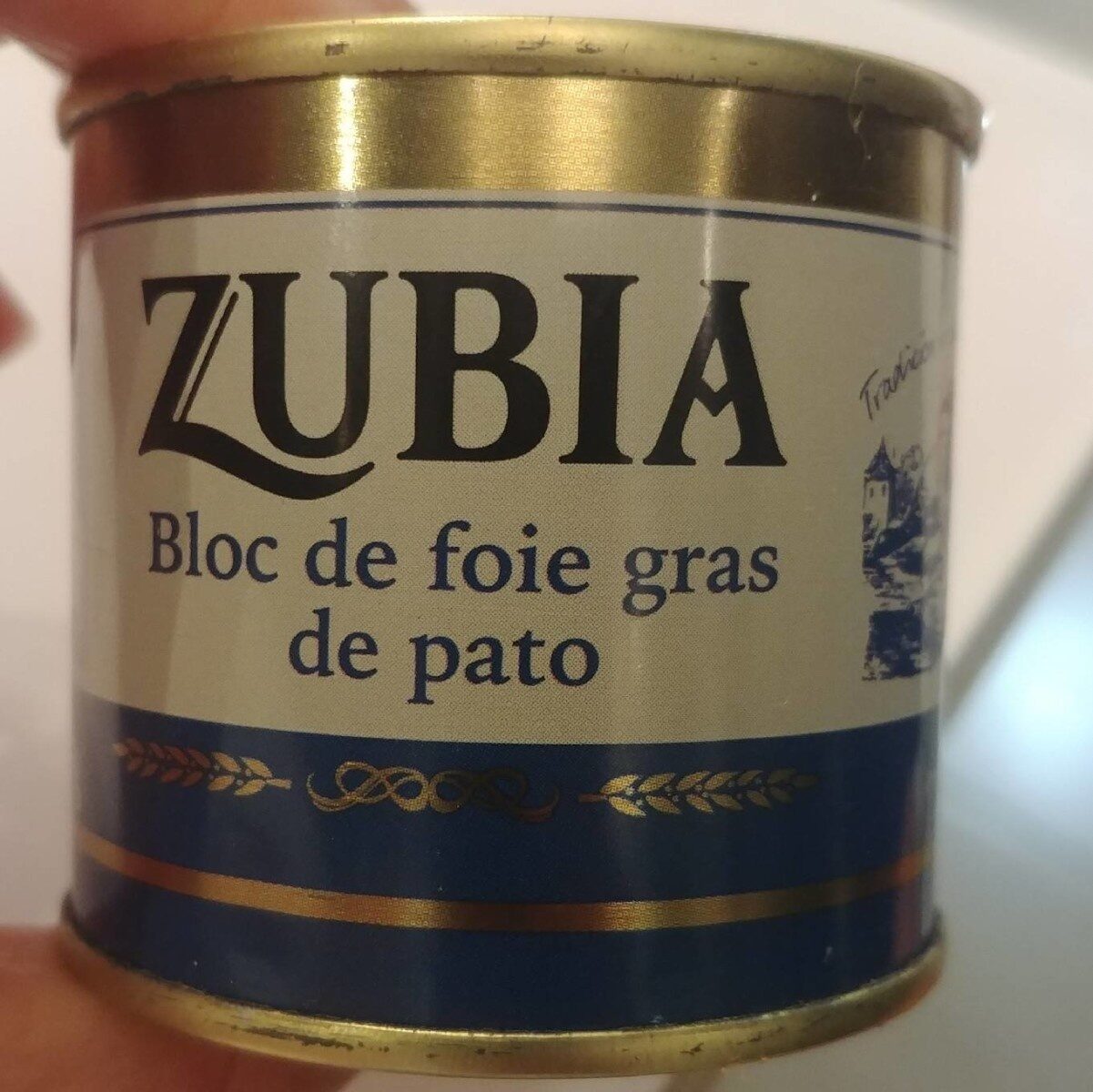 Bloc de foie gras de pato - Producto