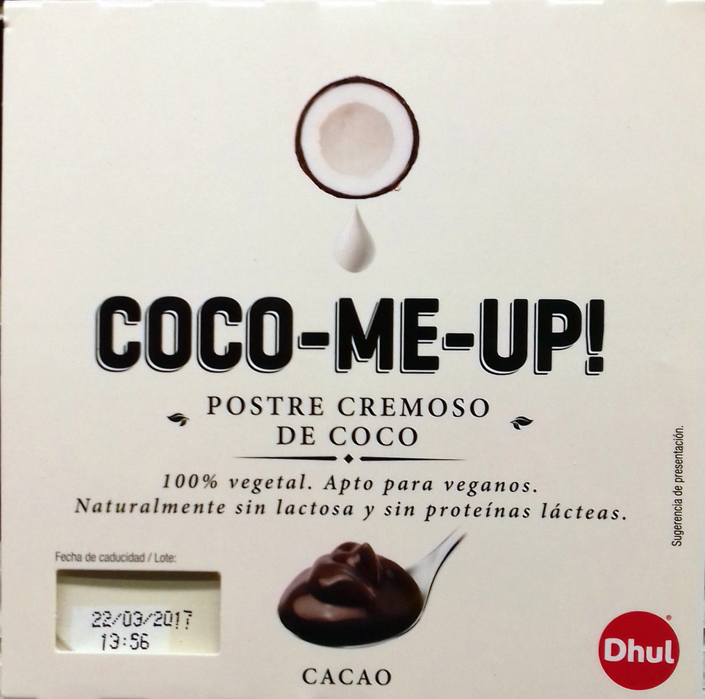 Postre cremoso de coco Cacao - Product - es