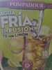 Agua fría infusión té con limón - Product
