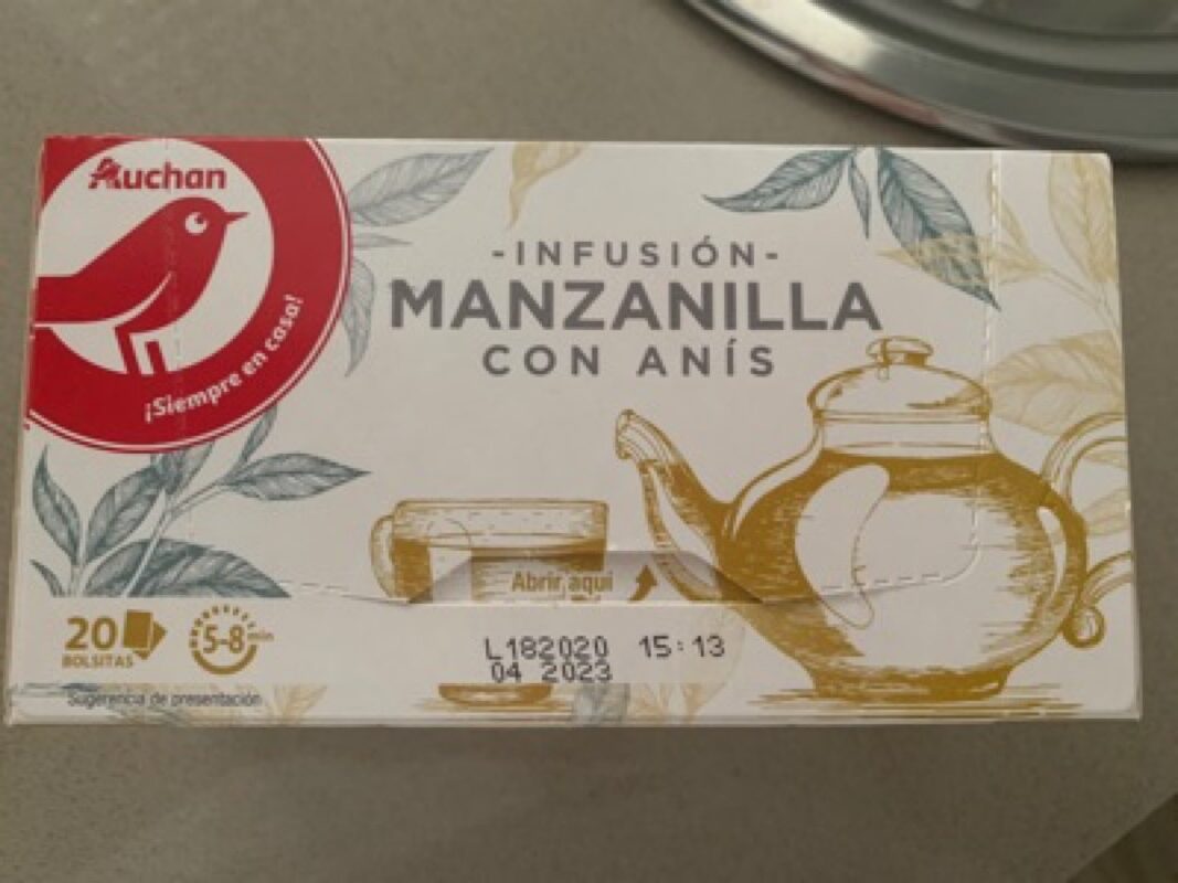 Manzanilla con anis - Producto