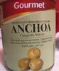 Aceitunas verdes rellenas de anchoa - Producte