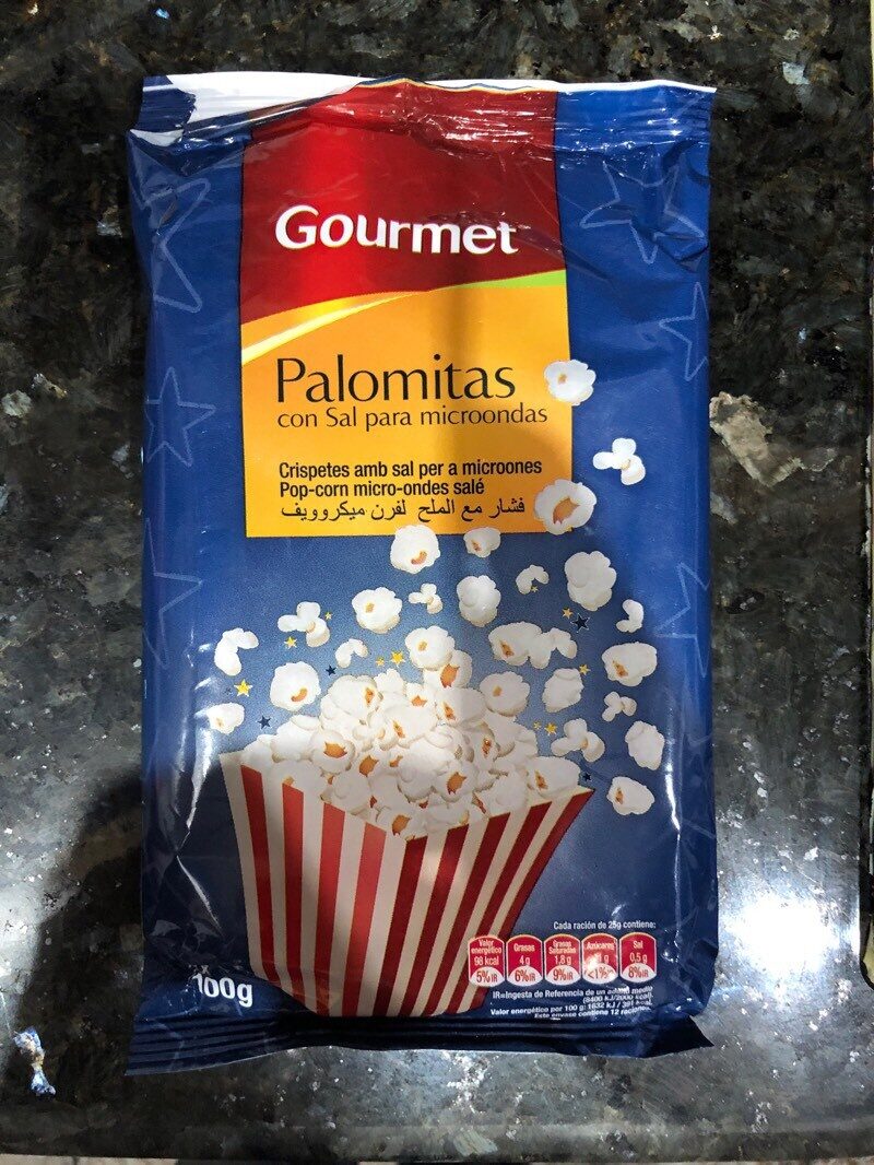 Palomitas con sal - Producto