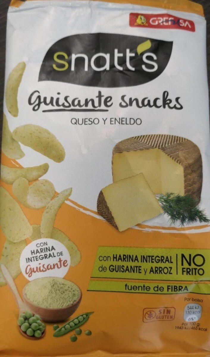 Guisante snacks - Queso y Eneldo - Produktua - es