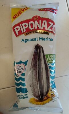 El Piponazo aguasal marina Sin Gluten bolsa 170 g - Producto
