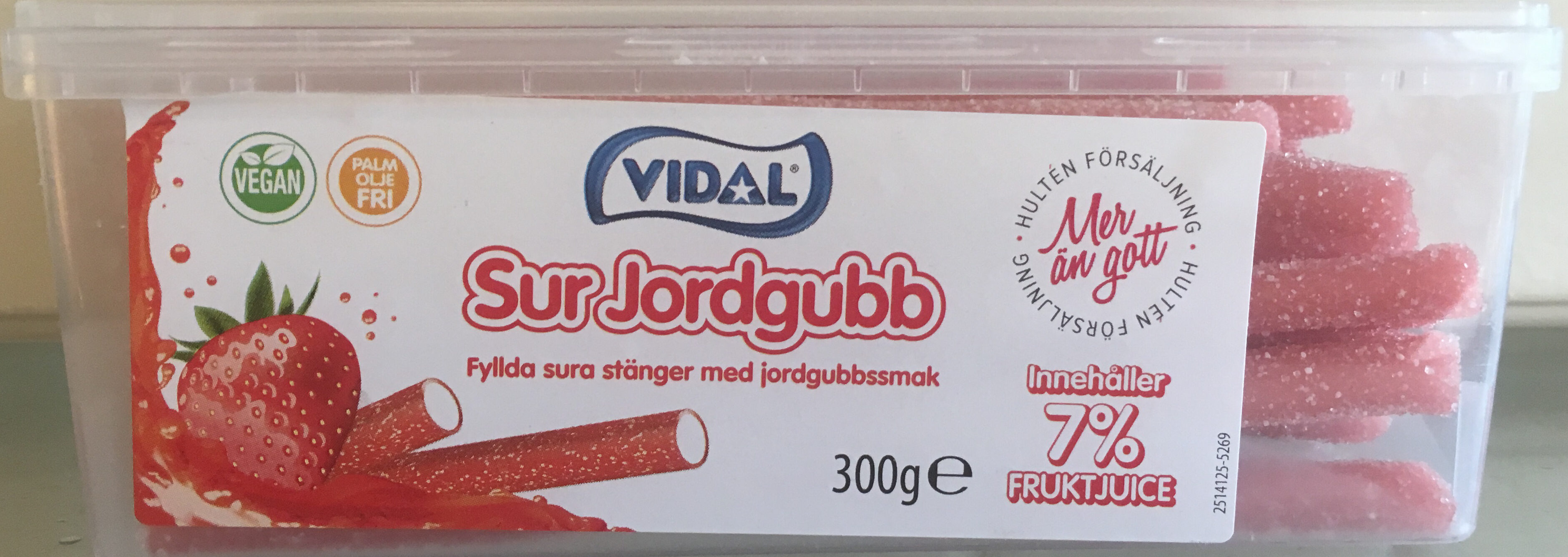 Sur Jordbær - Produkt - nb