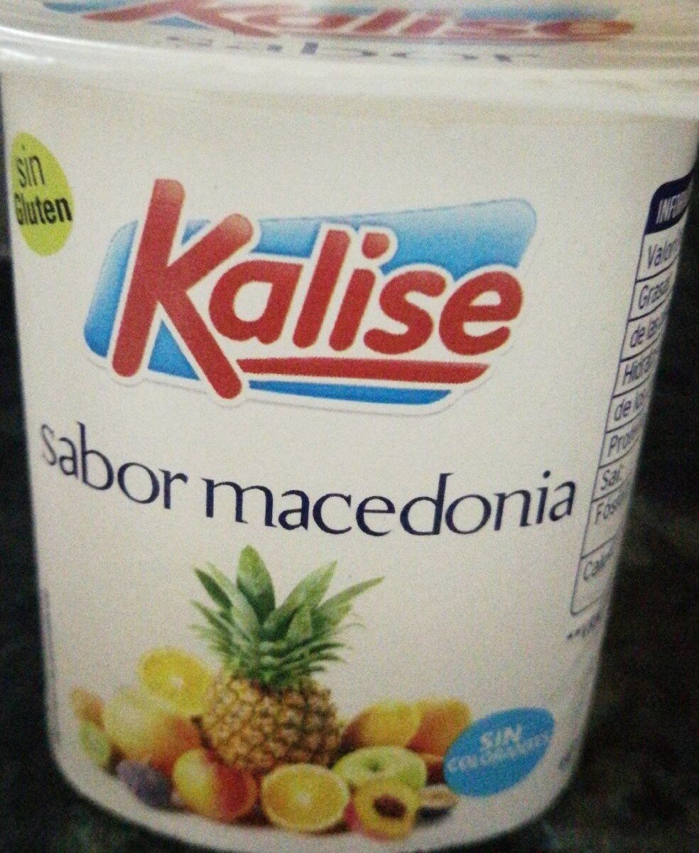 Yogur sabor macedonia - Product - es