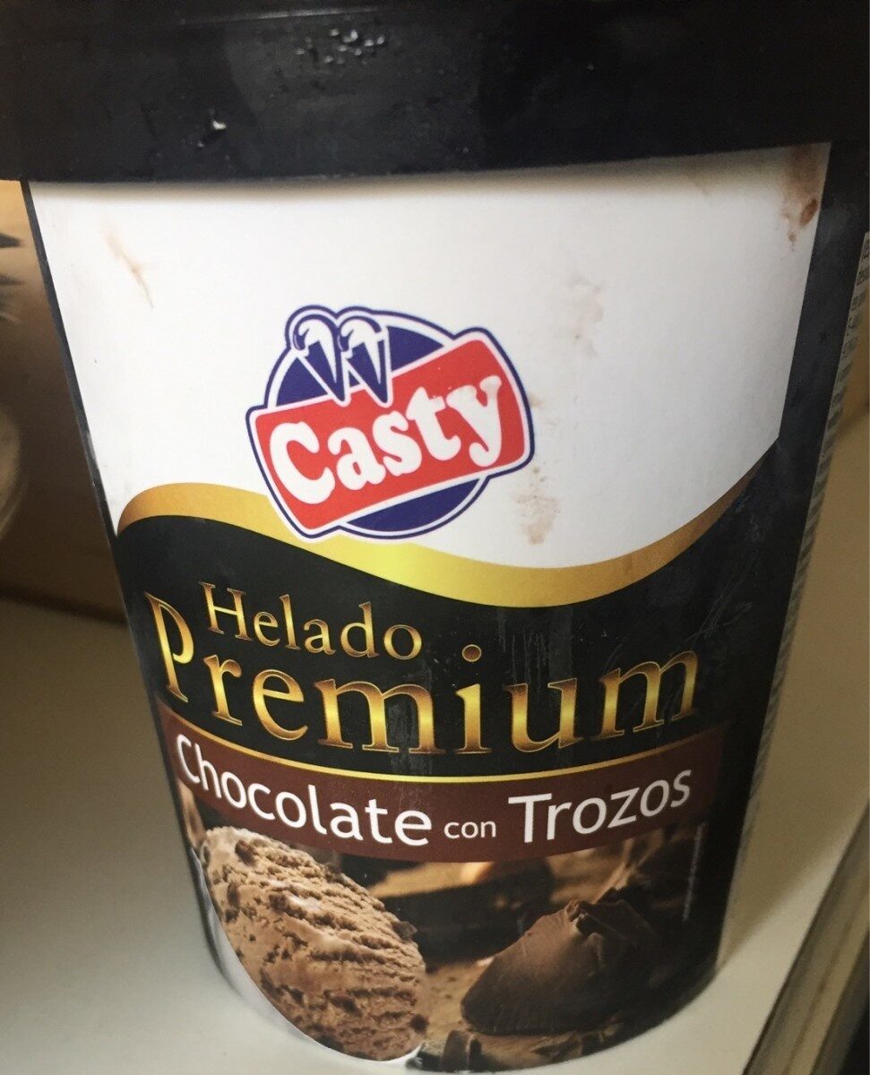 Helado premium de chocolate con trozos - Produktua - es