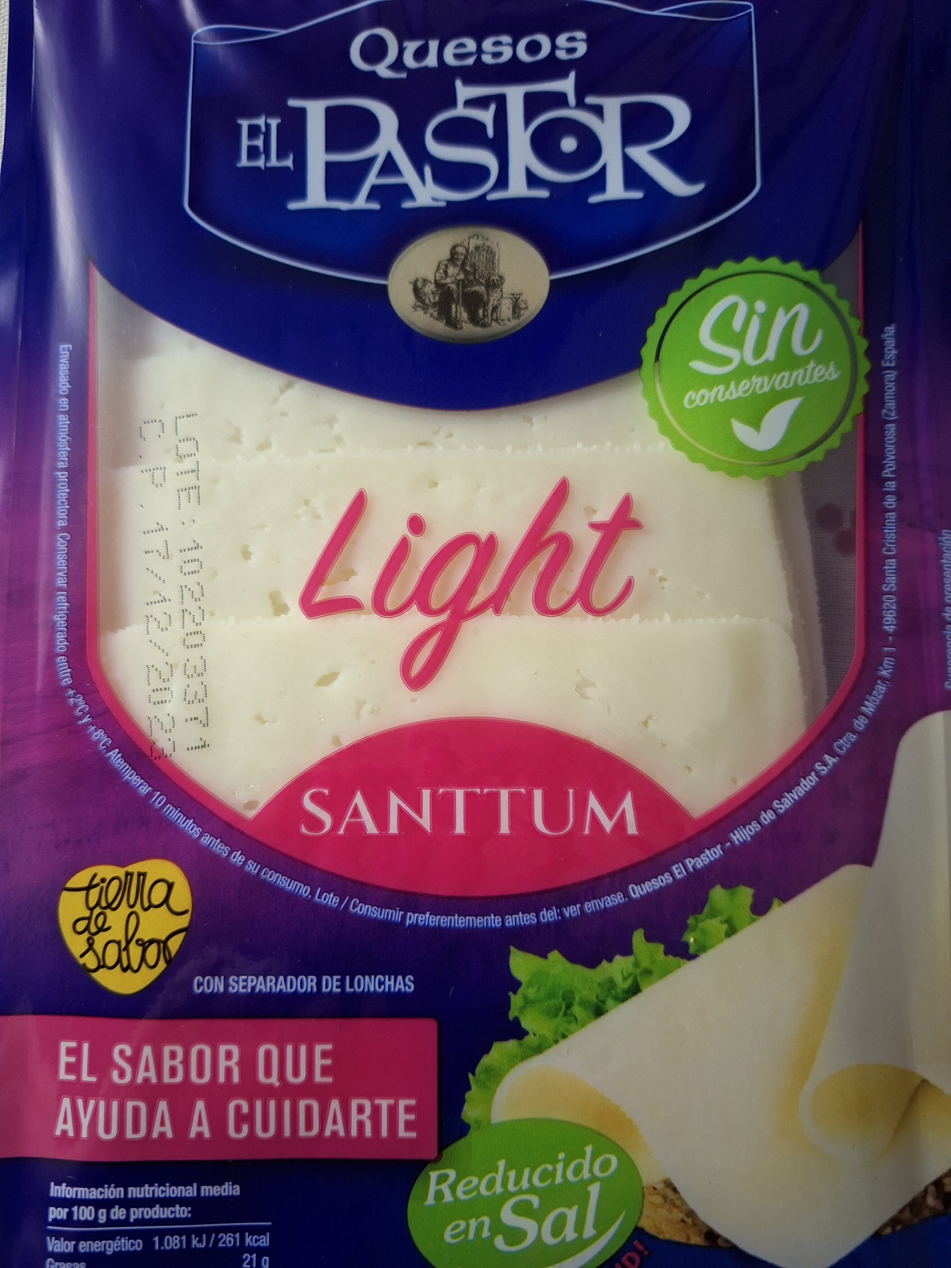 Queso El Pastor Light - Producte