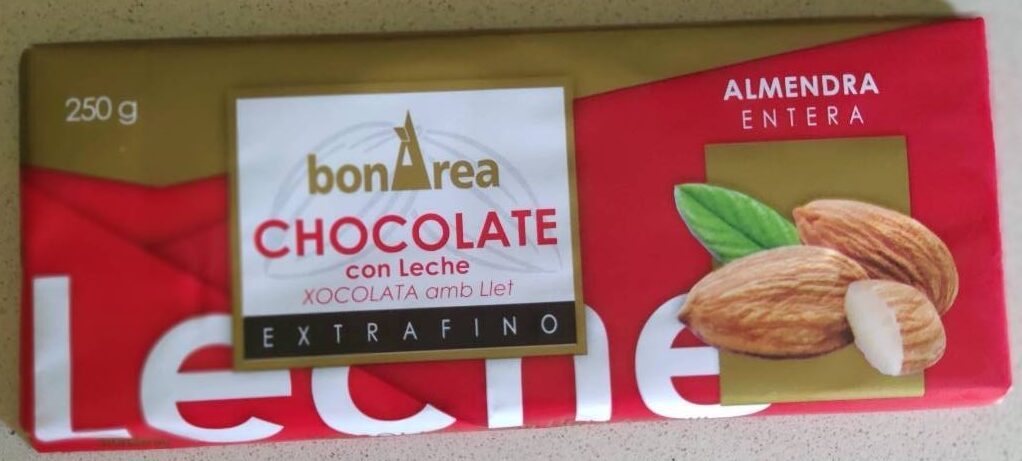 Chocolate con leche extrafino almendra entera - Product - es
