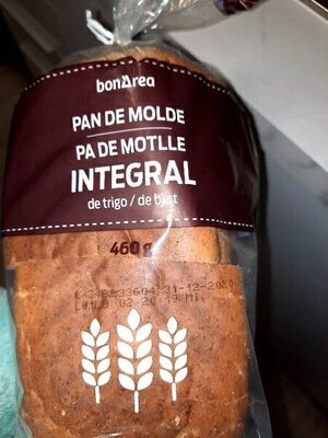 Pan de Molde - Ingredients - es