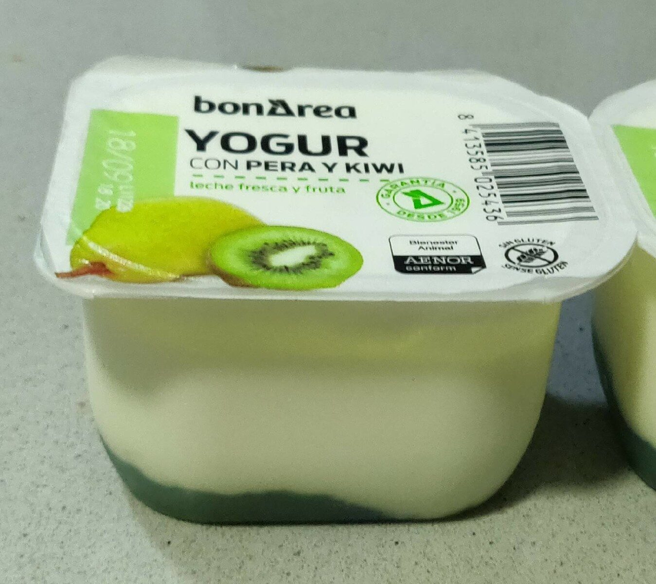 Yogur con pera y kiwi - Producte - es