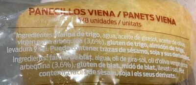 Panecillos tiernos con aceite de oliva virgen extra arbequina - Ingredients - es