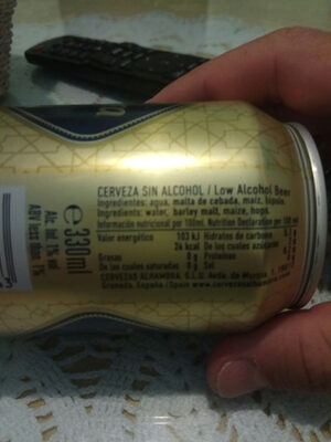 Cerveza SIN Lager Singular - Ingredients - es