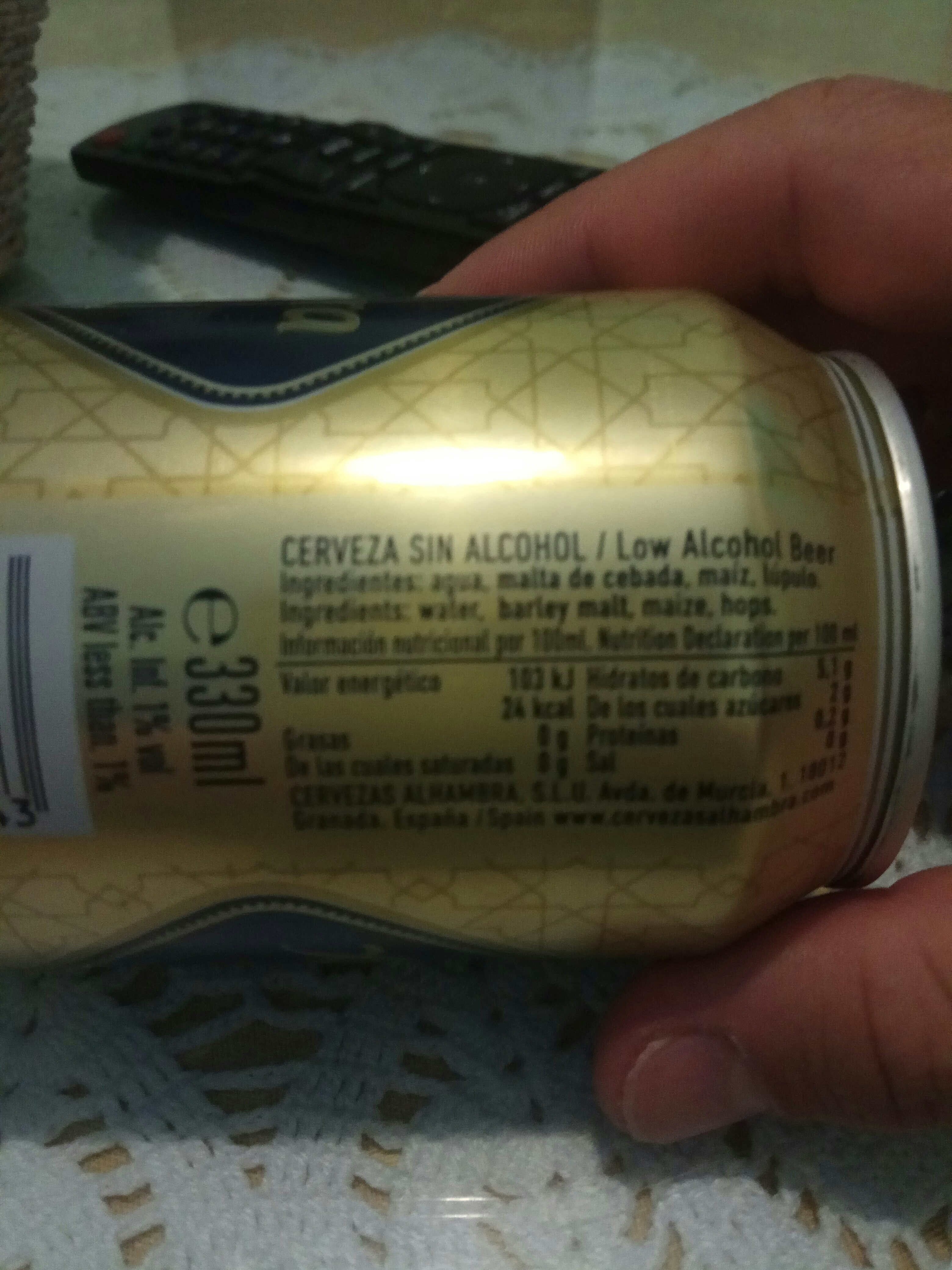 Cerveza SIN Lager Singular - Ingredients - es