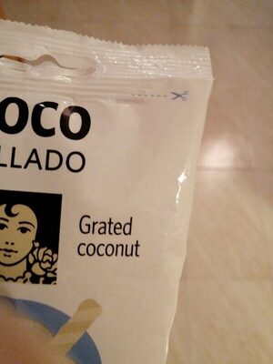 Coco rallado - Osagaiak - es