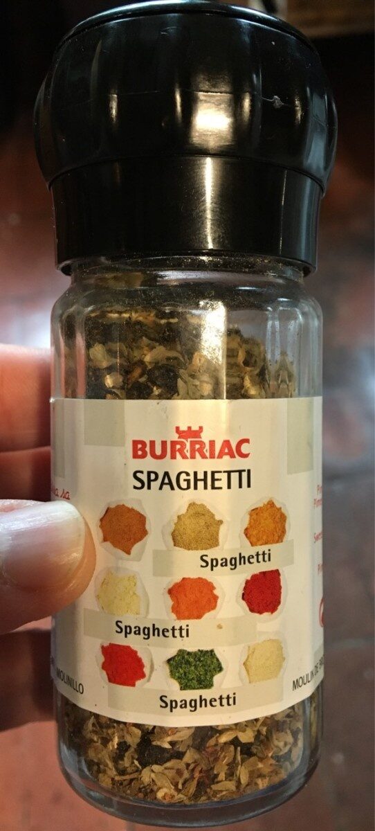 Especias spaghetti - Produit