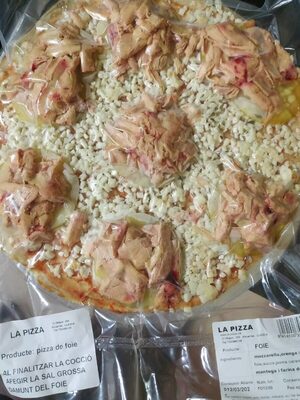 Pizza de foie - Producto