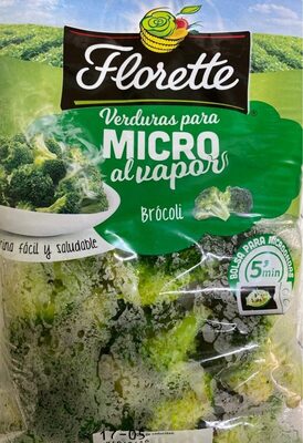 Brócoli al vapor - Nutrition facts - es