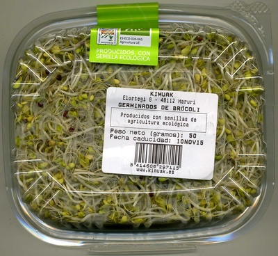 Germinados frescos de brócoli - Informació nutricional - es