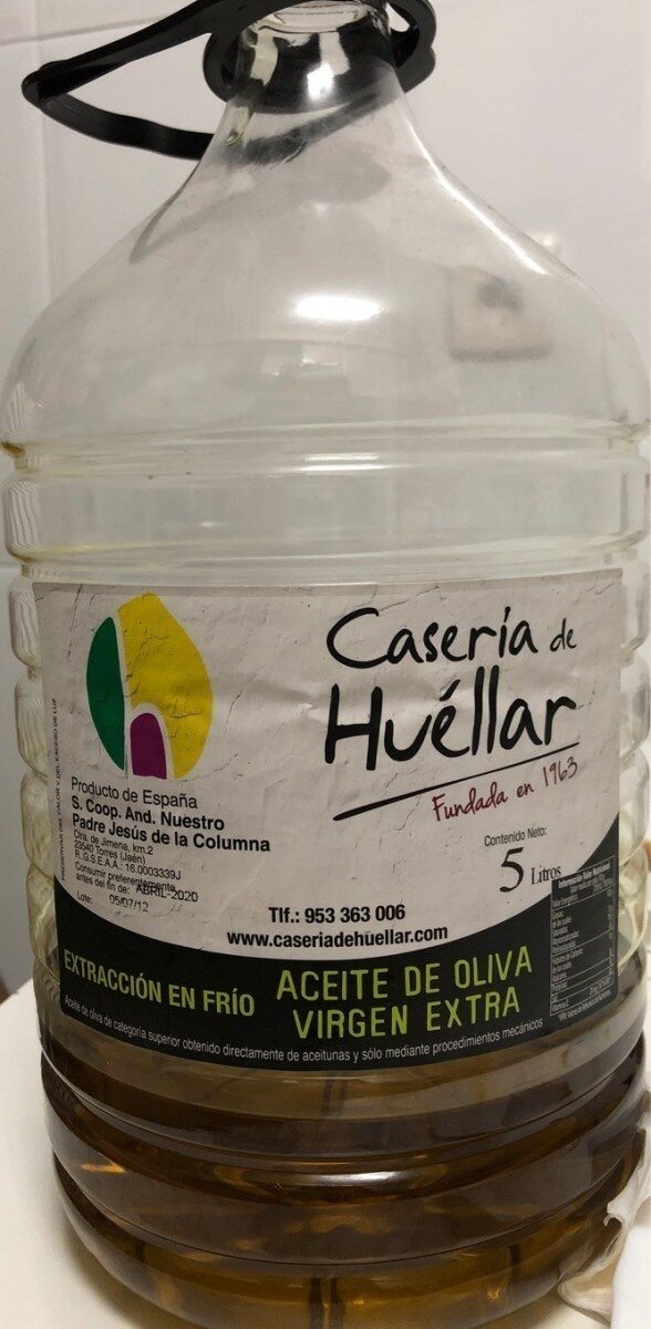Aceite de Oliva Virgen Extra - Produktua - es