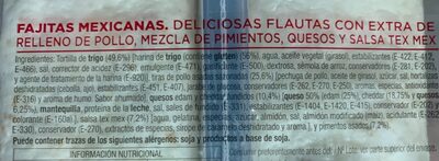 Fajitas mexicanas - Ingredients - es