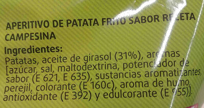Patatas campesinas consum - Ingredients - es