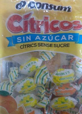 Caramelos cítricos sin azúcar - Product - es