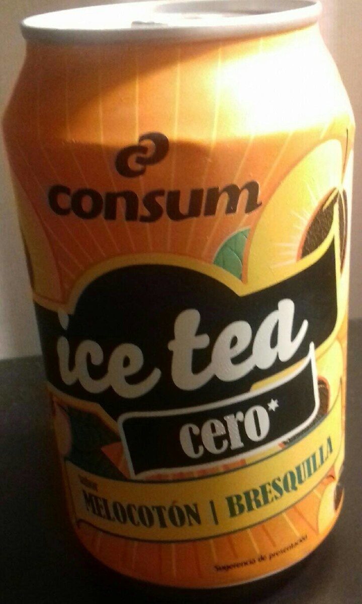 Ice tea cero - Producte - es